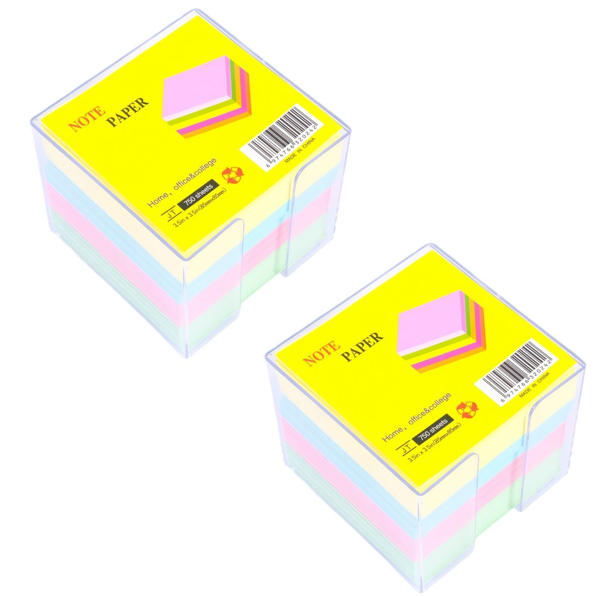 Bloc de notes coloré avec support – Modèle JT 750 sheets - Sen Grand ...
