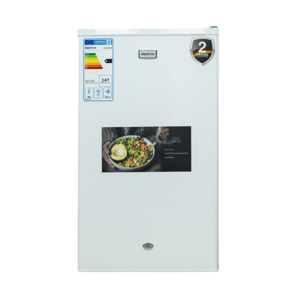 Elactron EL-356TTW – Réfrigérateur Compact 90L Économique A++ avec 4 Étagères