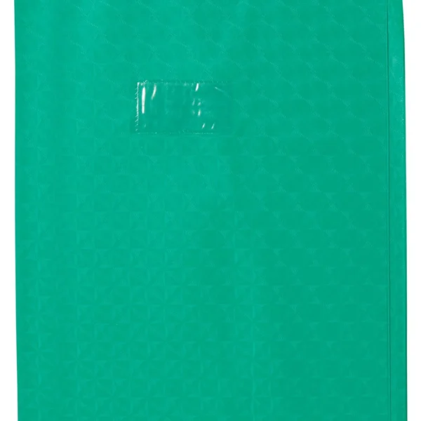 Protège-Cahier Vert avec Marque-Page et Porte-Étiquette