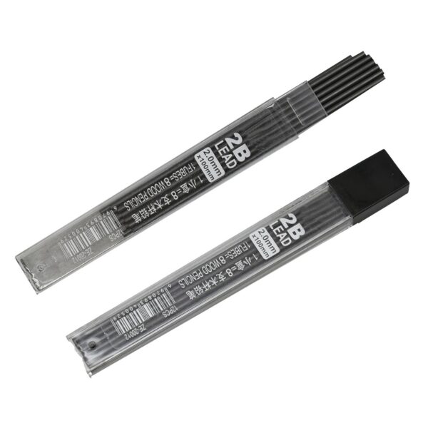 Mines 2,0 mm 2B pour Porte-Mine Critérium – Recharges Graphite