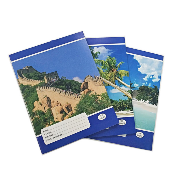 Cahier à Couverture Simple – 100 pages
